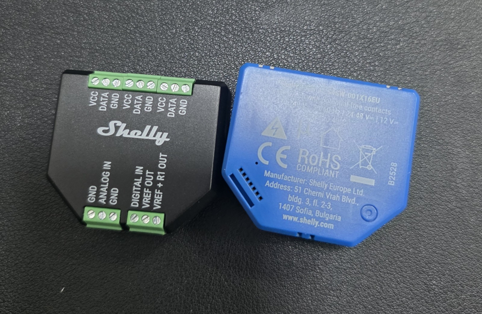Shelly와 센서 연결용 모듈